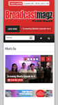 Mobile Screenshot of broadcastmagz.com